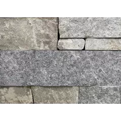 NTV COYOTE GRAY UNIFORM LEDGE CORNERS THIN VENEER 50 LF/ PALLET