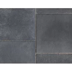 BLACK LIMESTONE PAVING PATTERN 1 OAKVILLE STONE PAVING PATTERN 1 - 216 SF / PALLET (24EA-12X12, 12EA-12X24, 24EA-24X24, 12EA-24X36) PATTERN 1