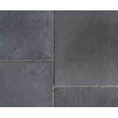 BLACK LIMESTONE STEPS OAKVILLE STONE 1 EA - 5.33 SF / 1 PALLET - 32 SF (6 EA) 16" X 48" X 6"