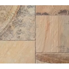 RUSTIC PLAINS PAVING OAKVILLE STONE PAVING PATTERN 1 - 216 SF / PALLET (24EA-12X12, 12EA-12X24, 24EA-24X24, 12EA-24X36) PATTERN 1
