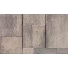 OAKS RIALTO SLAB MARBLE GREY 1 LAYER 12.9 SF/ 1 PALLET 129.2 SF - 10 LAYERS 50MM 3 PC RANDOM