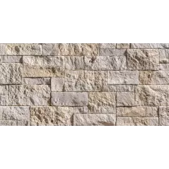 OWS DRESSED ASHLAR LAFAYETTE FLAT SMALL BOX - OLD WORLD STONE VENEER - FOUNDATION SERIES 4.736 SF