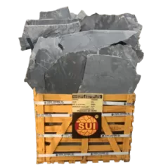 FLAGSTONE SAND BASE BLACK SLATE SAND BASE BLACK SLATE (SLATE) 2"