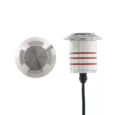 WAC Quad Directional In-Ground Light Ss | 2101-27SS