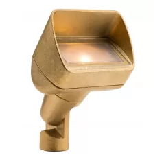 FX PB Wall Wash Luxor ZD Brass Housing Natural Brass 4.2W 2700K | PBZD3LEDBS