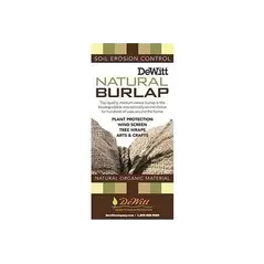 Medium-Weave Burlap, Biodegradable, 5.5 oz, 4' x 250' | NB4