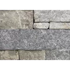 NTV COYOTE GRAY UNIFORM LEDGE FLATS THIN VENEER 100 SF/ PALLET
