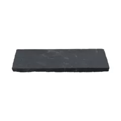 WALL CAP 4S RF LIME BLACK 4 SIDES ROCK FACE LIME BLACK (LIMESTONE) 14" X 24" X 2"
