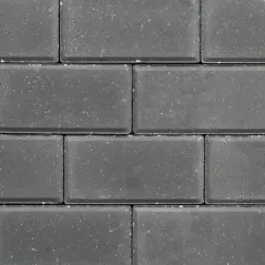 BRICK 4X8 CHARCOAL 120 SF/PALLET 2-3/8"
