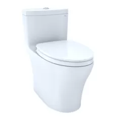 AQUIA Dual-Flush One-Piece Toilet, Vitreous China White, IV 1.28/0.9 GPF | MS646124CEMFGN