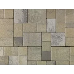 COURTYARD 4PC GREY MOSS CHARCOAL 127 SF/PALLET 60MM