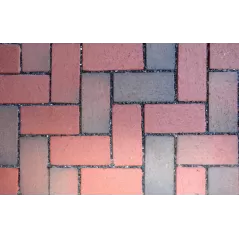 PH STORMPAVE FR - RED FLASH FULL RANGE - 4" X 8" X 2-1/4" - 495 EA/ CUBE STANDARD