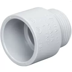 Conduit Terminal Adapter, 3/4" Threaded PVC Sch 40 | PVC-F TA07