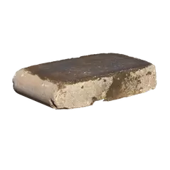 Bullnose Cap, Walnut, Weathered Concrete