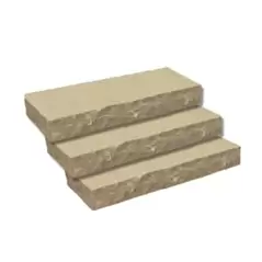 STEPS 4S RF FRENCH VANILLA 4 SIDES ROCK FACE FRENCH VANILLA (LIMESTONE) 48" X 16" X 6"