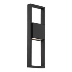 WAC Archetype Ada Wall Light Black | WS-W13918-BK