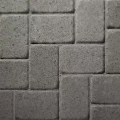 Belgard Cambridge Cobble Paver, 6" x 9", Dark Charcoal
