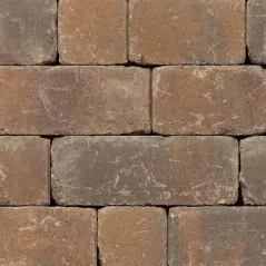 Belgard Shelton Wall Tumbled Toscana 3 Pc 38.75 Sf/ Pallet 7.75 Sf/ Layer 5 Layer/ Pallet 6" X 10" X Random | 16254622