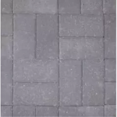 Borgert Holland Stone 60 mm Paver Char 1 Band 15.7 Sf - 72 Stone/ 1 Cube 94 Sf - 6 Bands Charcoal 4" X 8" | 4HS08alt