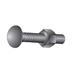Chian Link Fencing Carriage Bolt, (L) 1-1/4" x (H) 5/16" | FG5114BOLT