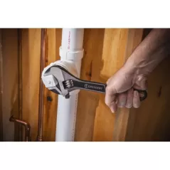 10" Wide Jaw Adjustable Wrench | ATWJ2610VS