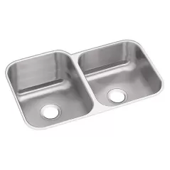Dayton Undermount Sink, 31" x 20" x 10" Stainless Steel | DXUH312010R