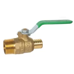 2-Piece Ball Valve Brass 3/4" Pex End | 754PXM04LF