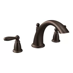 BRANTFORD Low Arc Roman Tub Faucet, Metal Orb, 2-Handle | T933ORB