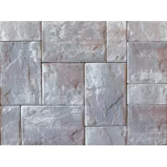NICOLOCK STONE RIDGE HUDSON VALLEY BLEND 110 SF/ PALLET - 240 EA/ PALLET - 10 LR/ PALLET 3-PIECE