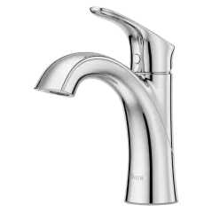 Weller Single Control Lavatory Faucet, Metal | LG42WR0K