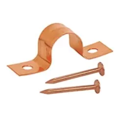 2-Hole Tube Strap, Copper | 501-2