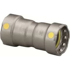 MPG COUPLER W/STOP PXP W/HNBR MEGAPRESS FOR GAS 3/4"