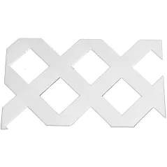 Standard Diamond Lattice Panel, (L) 96" x (H) 48" | LT0001