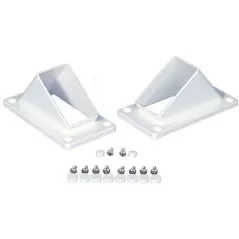 Slotted Handrail Bracket Kit, (L) 3.5" x (H) 2" | 1276W