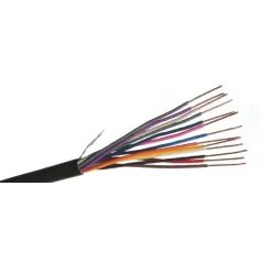 18 AWG 2 Shielded Plenum Underground Low Energy Circuit Cable 18 AWG Solid 1000' | 180010