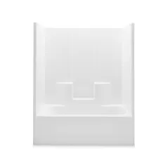 Everyday Series Right-Hand Drain Tub Shower, Acrylic | 2603CTWR-WH