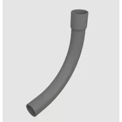 Electrical Conduit 90 Degrees Sweep Elbow, 2" Belled End PVC | 862295