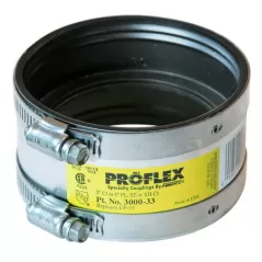 Coupler 3", Shielded, CI x Plastic | 3000-33
