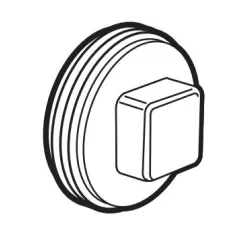Square Head Cleanout Plug, Sewer & Drain | 414244BC