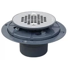 Weep Hole Shower Pan Drain, 2" PVC | 821-2P