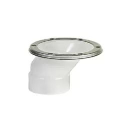 Offset Closet Flange, PVC | 889-POM