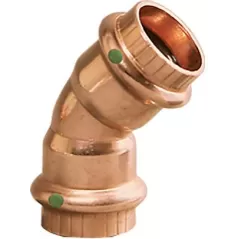 45 Degrees Elbow, 1" x 1" Press x Press Copper ProPress | 77028
