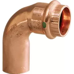 90 Degrees Elbow, 3/4" x 3/4" Press x Street Copper ProPress | 77052
