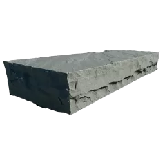 Grey Mist Steps Grey Mist Steps - 16" Wide X 48" Long X 6" Thick - Rock Face All 4 Sides