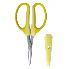 ARS Signature Scissors with Blade Cap, Yellow