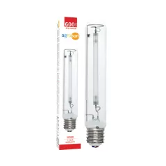 Agrosun Red Sodium High Pressure Sodium (HPS) Lamp, 600W
