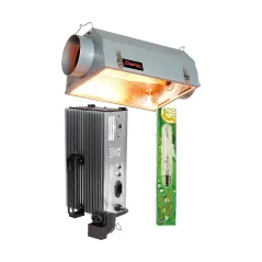 Phantom 6" Air-Cooled Reflector w/Phantom 750W 120V/240V Dimmable Digital Ballast & GE Lucalox 750W PSL HPS Lamp
