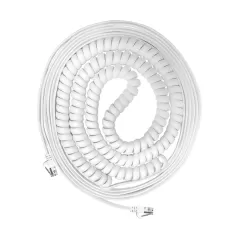 TrolMaster RJ12 25' Coiled Communication Cable (ECS-10)