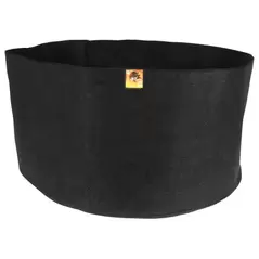 Gro Pro Essential Round Fabric Pot - Black 400 Gallon (6/Cs)