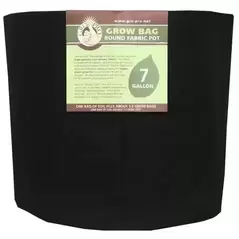 Gro Pro Premium Round Fabric Pot 7 Gallon (84/Cs)